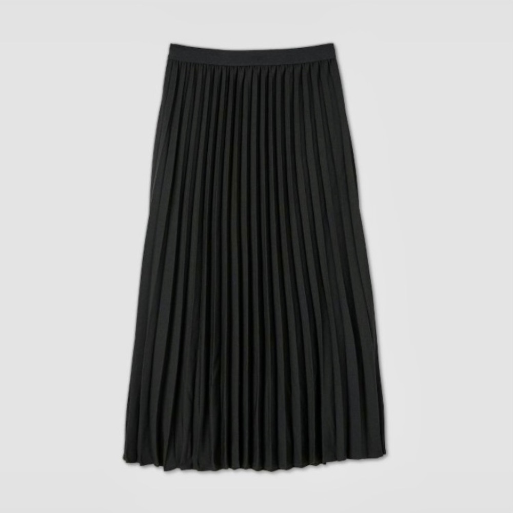 Pleated Midi skirt